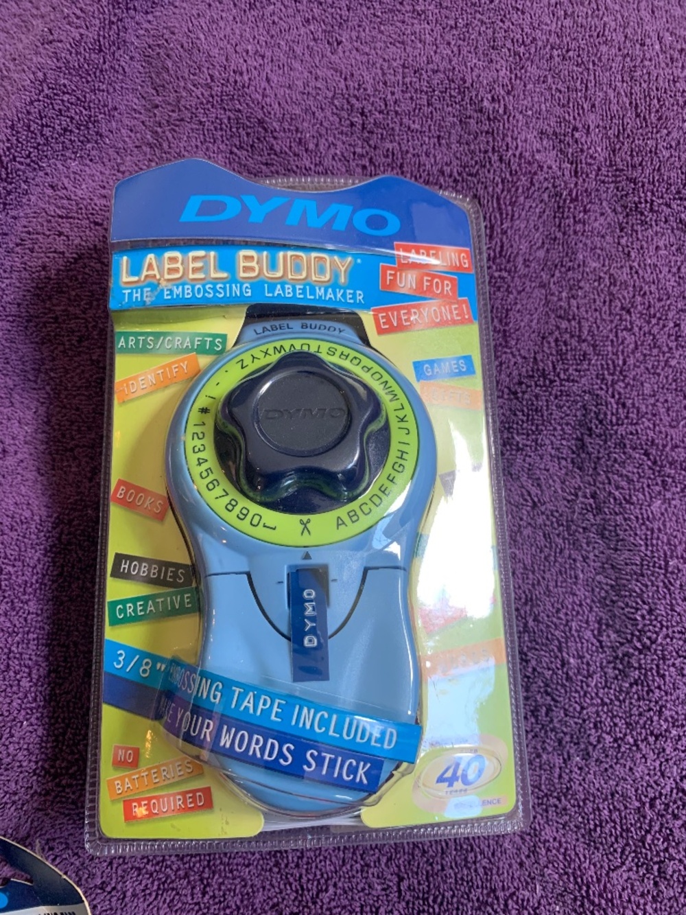 New Dymo Embossing Label Maker